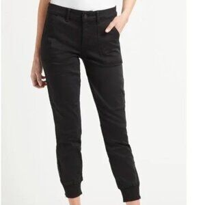 Evereve Level 99 Lara Stretch Utility Jogger Pant Black Size 25